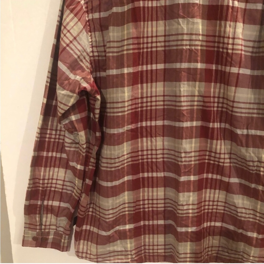 PATAGONIA Heavy Organic Cotton Plaid SHIRT XL - Picture 8 of 15